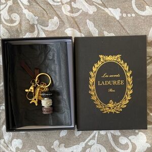 Ladurée Paris French Macaron Keychain